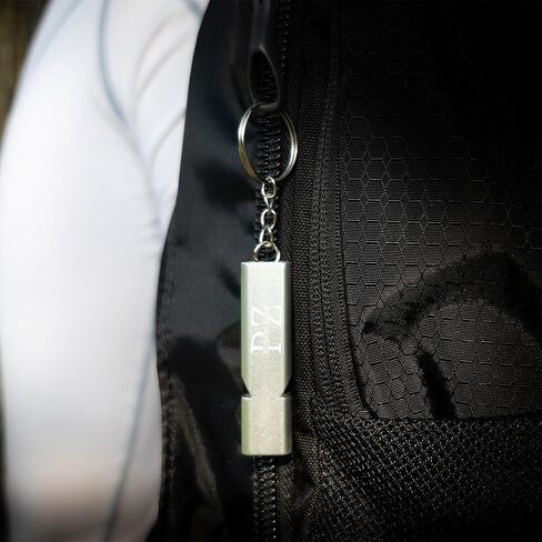 Potato Zone Emergency Whistle – Survival Keychain Whistle Emergency – 120db Loud Safety Whistle for Protection, Camping, Hiking, Sports, Dog Training – Portable Metal Whistle in Kuwait