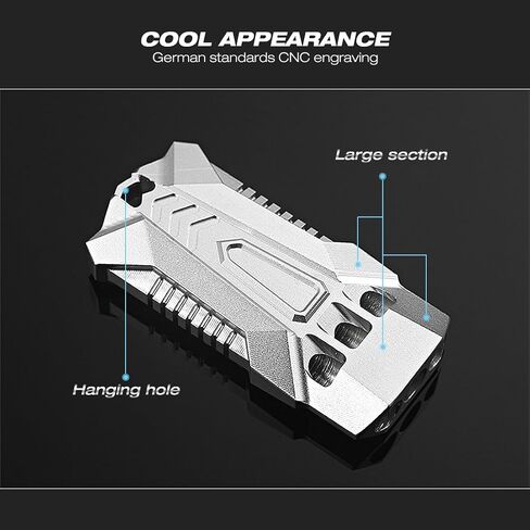 Double-Tube Whistle Aluminum Alloy Survival Whistle for Outdoor Needs Sports Referee Emergency in Kuwait