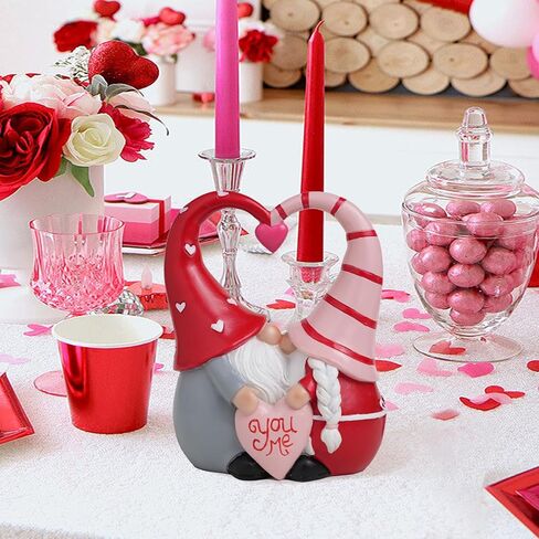 نيوزبارك ديكور عيد الحب، ديكورات منزلية لعيد الحب للصينية ذات الطبقات والطاولة والرفوف وهدايا عيد الحب لها in Kuwait