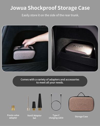 جوا ضاغط هواء محمول لتيسلا واغطية صمام الاطارات كومبو، ضاغط هواء in Kuwait