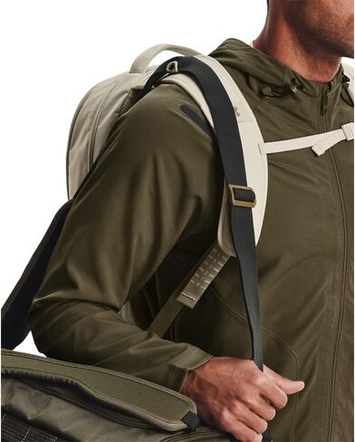 حقيبة ظهر Under Armour Adult Hustle Pro، رمادي داكن متوسط ​​(012)/أسود، مقاس واحد يناسب الجميع in Saudi Arabia