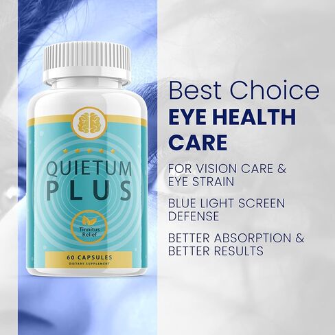 مكمل غذائي لصحة الأذن بتركيبة متقدمة من Quietum Plus Tinnitus (5 عبوات) in Kuwait