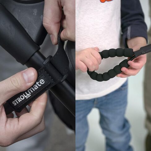 Stroller Handle | Leash Alternative | Child Lead Accessory for Strollers, Wagons, Backpacks | Close Proximity Safety Tether for Toddlers | Comfy Handle Designed to Let Children Stay Close in Saudi Arabia