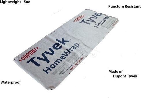Tyvek Ground Sheet & Tent Footprint, Ultralight Backpacking Camping Tarp | Tyvek house wrap & ground cloth for tents, hammocks & rain fly. Waterproof, tear-resistant, ultralight. Multiple sizes in Saudi Arabia