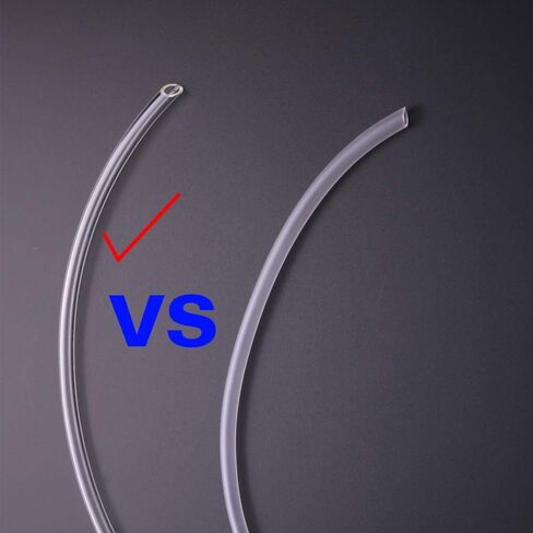 FZONE 16 feet Aquarium Co2 Proof Tubing 3/16'' ID Black Food Grade Air Line Tubing in Kuwait