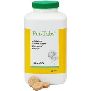 Pet-Tabs Multivitamin Supplement for Adult Dogs & Puppies, 60 Chewables in Kuwait