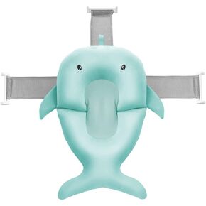 Baby Non-Slip Bath Pad Bath Support Seat Shower Mat for Bathtub Newborn Floating Bathing Tub Seat Infant Bathing Support Cushion Net Adjustable Sling Bath Pillow Bathtub Shower Pad for Bathtub