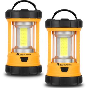 CT CAPETRONIX Camping Lantern, 3200LM Bright Camping Light, 4600mAh Rechargeable LED Lantern for Power Outages, 5 Light Modes Camping Lamp for Fishing/Hurricane/Emergency, Camping Must Haves in Saudi Arabia