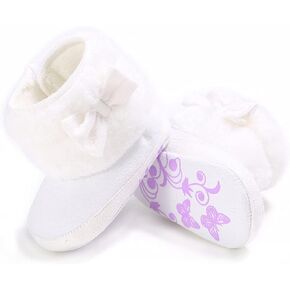 IHPCARE Baby Boy's Girl's Fashion Cute Short Boots Socks Shoes Newborn Boots Soft And Warm Infant Winter Shoes (3-18 Months) in Saudi Arabia