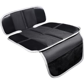 Car Seat Protector for Child Car Seat, Non-Slip Waterproof Car Seat Protector for Leather Seats with Thick Padding and Mesh Storage Pockets, Baby Seat Protectors Under Carseat in Kuwait