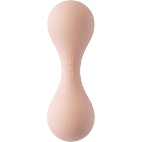 mushie Silicone Baby Shaker Rattle Toy | Ages 3+ Months (Dried Thyme) in Kuwait