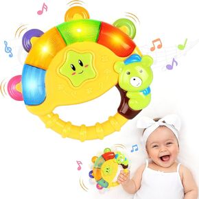 Baby Bear Bell Toy with Music Song Light¼colors may vary pinkgreenyellow in Kuwait