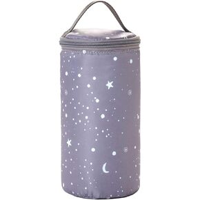 TWELVElittle Insulated Bottle Pouch, Portable Baby Bottle Cooler Bag, Practical Bottle Warmer for Travel & On The Go, Breastmilk Storage Bag - Leaf