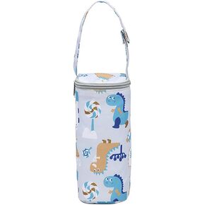 CHIYUYISEN Thermal Insulated Bottle Bag for Newborn Toddler Baby Bottle Insulation Bag Hangable Cartoon Breastmilk Storage Tote Portable Milk Bottle Holder for Travel Outdoor in Saudi Arabia