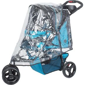 PETIQUE PVC Rain Cover for Pet Stroller, Clear, One Size in Kuwait