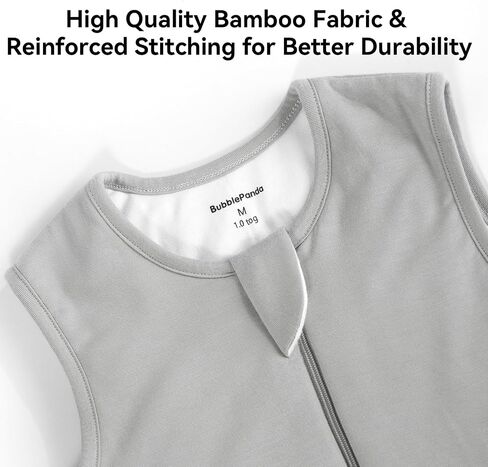 BubblePanda Rayon Made from Bamboo Toddler Sleep Sack with Feet 12-24 Months 1.0 Tog Ultra Soft Toddler Sleeping Sack 1t-2t Sleep Bag Walker Quilted Wearable Blanket with Legs 2-Way Zipper Lightweight in Saudi Arabia