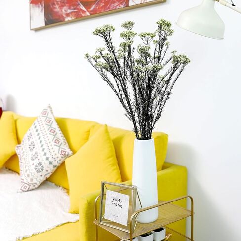 زهرة الأرز المجففة 100% الدخن الطبيعي زهرة جافة محفوظة للمزهرية ديكور المنزل الزفاف لتقوم بها بنفسك ترتيب 2 حزم حزمة الأخضر in Kuwait