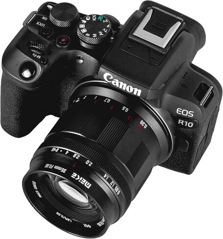 Meike 35mm f0.95 Large Aperture Manual Focus APS-C Lens Compatible with RF-Mount Cameras EOS-R EOS-RP R5 R6 R7 R10 R50 Under APS-C Mode in Saudi Arabia