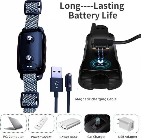 Tifoss Dog Shock Collar with Remote - 1000FT Dog Training Collar with 4Training Modes, Beep, Vibration, Shock, IPX7 Waterproof Rechargeable Electric Collar for All Breeds Sizes Dogs in Kuwait