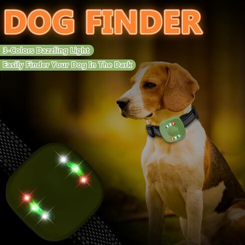 Dog Traning Collar Dog Shock Collar with 4 Traning Modes, Beep, Vibration, Shock & Lighting, Remote 2624FT, Rechargeable Waterproof Electronic Collar for All Breeds, Black in Kuwait