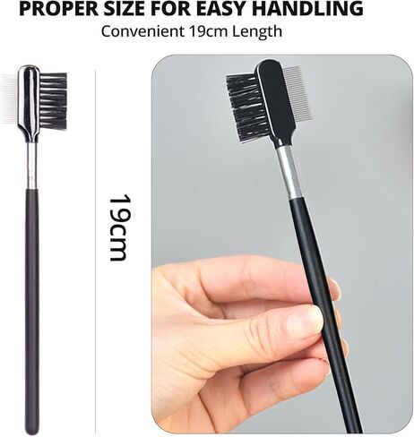 مشط لازالة بقع الدموع من قطعتين، فرشاة مشط عين الكلب مزدوجة الجوانب، اداة تشذيب للقطط والكلاب الصغيرة، متعددة الاغراض ولطيفة in Kuwait