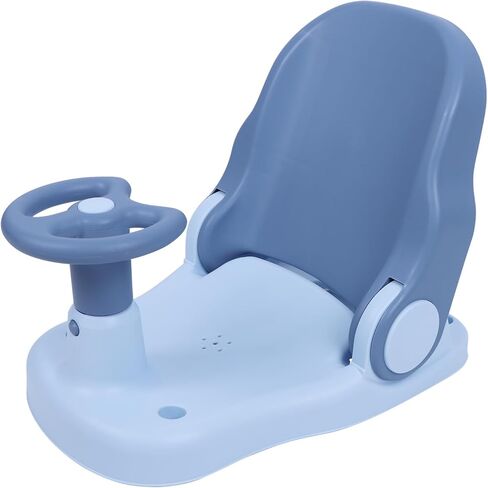 مقعد حمام للأطفال من جي بيست، كرسي حمام للأطفال قابل للتعديل بثلاث سرعات، أوضاع الجلوس والكذب، مقعد حمام للرضع مع 4 أكواب شفط قوية، مقعد حمام للرضع قابل للطي والتعليق (وردي) in Kuwait