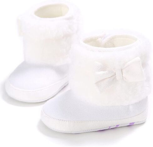 IHPCARE Baby Boy's Girl's Fashion Cute Short Boots Socks Shoes Newborn Boots Soft And Warm Infant Winter Shoes (3-18 Months) in Saudi Arabia