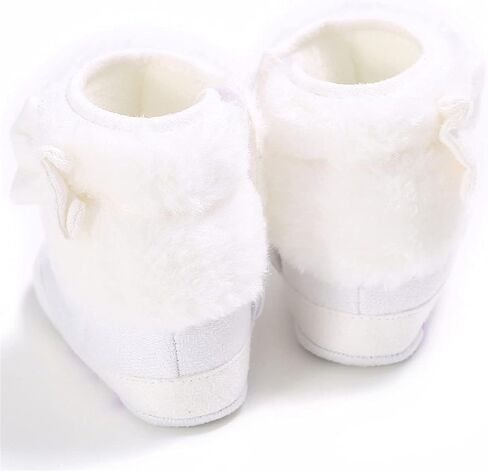 IHPCARE Baby Boy's Girl's Fashion Cute Short Boots Socks Shoes Newborn Boots Soft And Warm Infant Winter Shoes (3-18 Months) in Saudi Arabia
