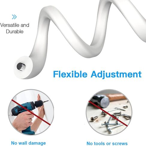 OWOKISO Universal Baby Monitor Camera Mount Compatible with Infant Optics DXR 8 & DXR-8 Pro, Flexible Crib Stand/Holder/Bracket/Shelf, for All Baby Monitor Cameras with 1/4 Screw in Kuwait