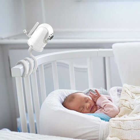 OWOKISO Universal Baby Monitor Camera Mount Compatible with Infant Optics DXR 8 & DXR-8 Pro, Flexible Crib Stand/Holder/Bracket/Shelf, for All Baby Monitor Cameras with 1/4 Screw in Kuwait