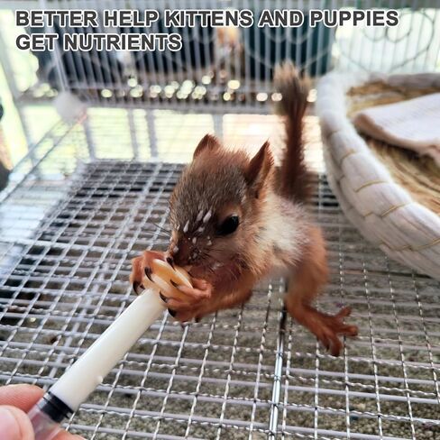 cyg&cl 15 حزمة تغذية الحيوانات الأليفة تغذية الحيوانات الأليفة حقنة تغذية للقطط الحلمة للقطط الحلمة للجراء هريرة زجاجة تغذية عدة للسناجب حديثي الولادة والأرانب والحيوانات الصغيرة والحياة البرية in Kuwait