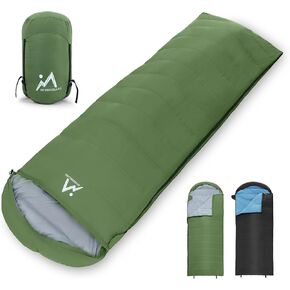 Down Sleeping Bag, 32-41℉ 600 Fill Power Sleeping Bag for Cold Weather 3 Season, Ultralight Compact Portable Backpacking Sleeping Bag with Compression Sack for Adults Youth Camping Hiking in Kuwait