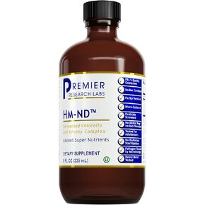 Premier Research Labs HM-ND - Full-Body Detoxification - Antioxidants Supplement - with Organic Chlorella, Cilantro & Parsley - Minerals Supplement - 8 Fl oz in Kuwait