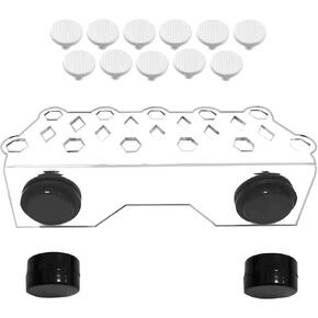 Coral frag Magnetic Holder, Magnetic Coral frag Plug Holder，Magnetic Coral frag Holder,Magnetic Coral frag Rack，The Small Magnetic Coral frag Rack Set with 7 Coral frag Plug Ceramic Bases in Saudi Arabia