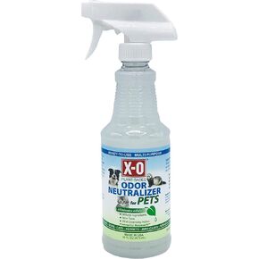 X-O for Pets - Natural, Plant-Based Odor Eliminator Deodorizer, Ready-to-Use, 16 oz - Effective Pet Odor Neutralizer, Safe for All Animals, Deodorize and Freshen Your Home, Car, or Pet Bed in Saudi Arabia