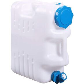 5 Gallon Water Container with Spigot, Portable Camping Water Jug | Multi-Use Water Container with Spigot, 5 Gallon Camping Water Jug for Long-Term Water Storage, RV, Emergency and Outdoor Use in Kuwait
