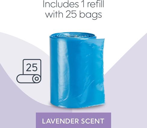 Diaper Genie On-The-Go Dispenser, Portable Diaper Bag Dispenser, Lavender Scent in Saudi Arabia