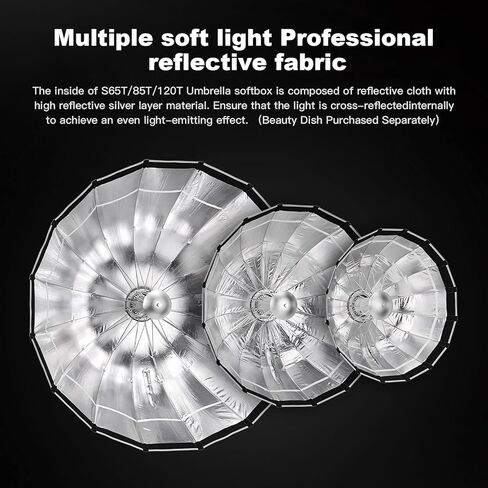 Godox S120T 47.3 "شبكة مظلة سوفت بوكس in Kuwait