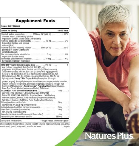 NaturesPlus AgeLoss Eye Support - 60 Capsules - with Lutein, Astaxanthin & Zeaxanthin - Vegetarian, Gluten Free - 30 Servings in Saudi Arabia