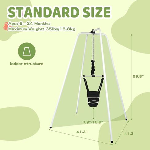 سترة هابابي للأطفال مع حامل، زنبرك ممتاز، للرضع من عمر 6 إلى 12 شهرًا، وظيفة حزام مشي الطفل، سهلة الطي والتخزين، رمادي in Kuwait
