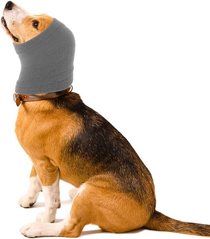 cobee Dog Snood لتدفئة رقبة الكلاب وأذنيها، غطاء أذن للكلاب الأليفة لتوفير الراحة ومكافحة القلق والاستحمام وتقليل الضوضاء، غطاء رأس الكلب وأذنه لتدفئة أذن الحيوانات الأليفة (مقاس L، أزرق) in Kuwait