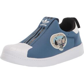 adidas Originals Superstar 360 Sneaker, Altered Blue/FTWR White/Core Black, 10.5 US Unisex Little Kid in Saudi Arabia