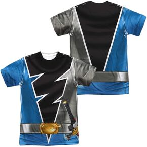 Popfunk Classic Power Rangers Unisex Adult Halloween Costume T Shirt (Front/Back) in Saudi Arabia