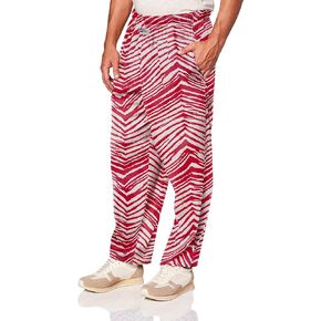 Zubaz Standard Men's Classic Zebra Printed Athletic Lounge Pants in Saudi Arabia