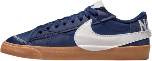 Nike Mens Blazer Low 77 Jumbo DN2158 101 أبيض أسود شراع - الحجم in Kuwait