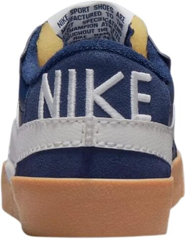 Nike Mens Blazer Low 77 Jumbo DN2158 101 أبيض أسود شراع - الحجم in Kuwait