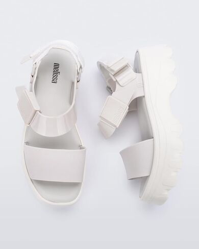 Melissa Kick Off Platform Sandals for Women - Super Soft and Flexible Vegan Chunky Platform Sandal with Adjustable Straps and Open Toe Design in Saudi Arabia