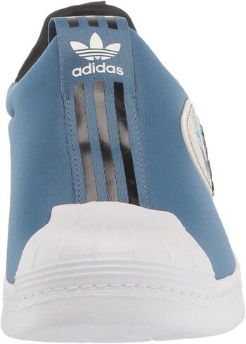 adidas Originals Superstar 360 Sneaker, Altered Blue/FTWR White/Core Black, 10.5 US Unisex Little Kid in Saudi Arabia