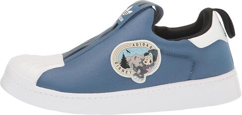 adidas Originals Superstar 360 Sneaker, Altered Blue/FTWR White/Core Black, 10.5 US Unisex Little Kid in Saudi Arabia