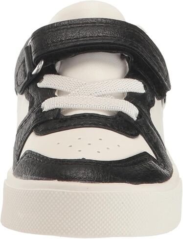 OshKosh Kids Isak Sneaker, Black/White, 4 US Unisex Toddler in Saudi Arabia